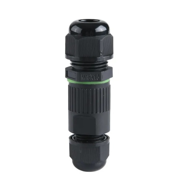 Cầu Đấu Nối Dây Điện Đèn LED Ngoài Trời Deenlai FSH715X-3 đầu siết cáp M18 lõi 3pin Chống nước, Ngoài trời IP68 - Linh kiện đèn led Zalaa