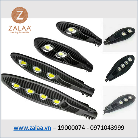 Đèn đường lá 50w, 100w, 150w, 200w bảo hành 2 năm ZALAA