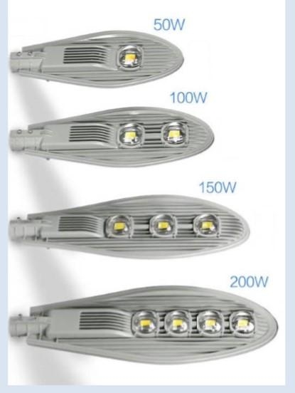 ĐÈN ĐƯỜNG LED - Model ZLA-STR-LED COB