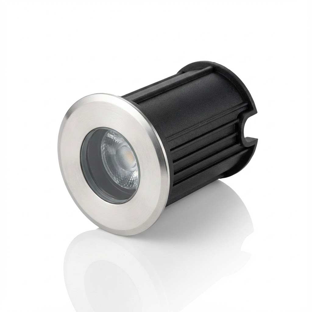 Đèn LED Âm Đất Tròn IP68 Vỏ Nhôm Mặt Inox KDUG-1007 (1W-3W) - ZALAA OEM/ODM Underground Light