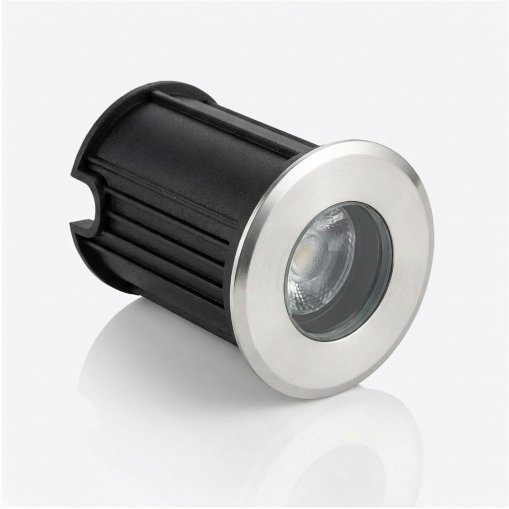 Đèn LED Âm Đất Tròn Inox 304 Kính Cường Lực 1W-3W IP68 Chống Nước - ZALAA OEM/ODM Underground Light