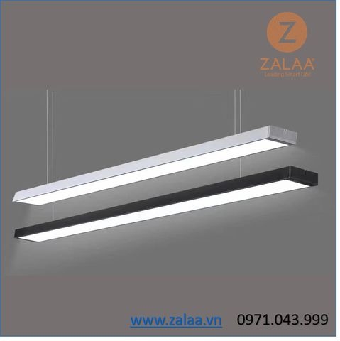 Đèn thả trần văn phòng kích thước 1200x100x55mm 36w ZALAA