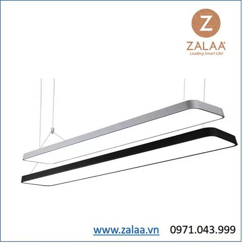 Đèn thả trần văn phòng kích thước 1200x200x55mm 48w ZALAA