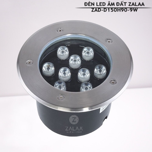 Đèn Led Âm Đất 9W Mã sản phẩm ZAD-D150H90-9W