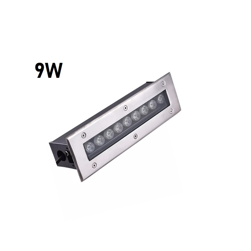 Đèn Led Âm Đất Chữ Nhật 9W - Mã sản phẩm ZAD-D500R80H75-9W