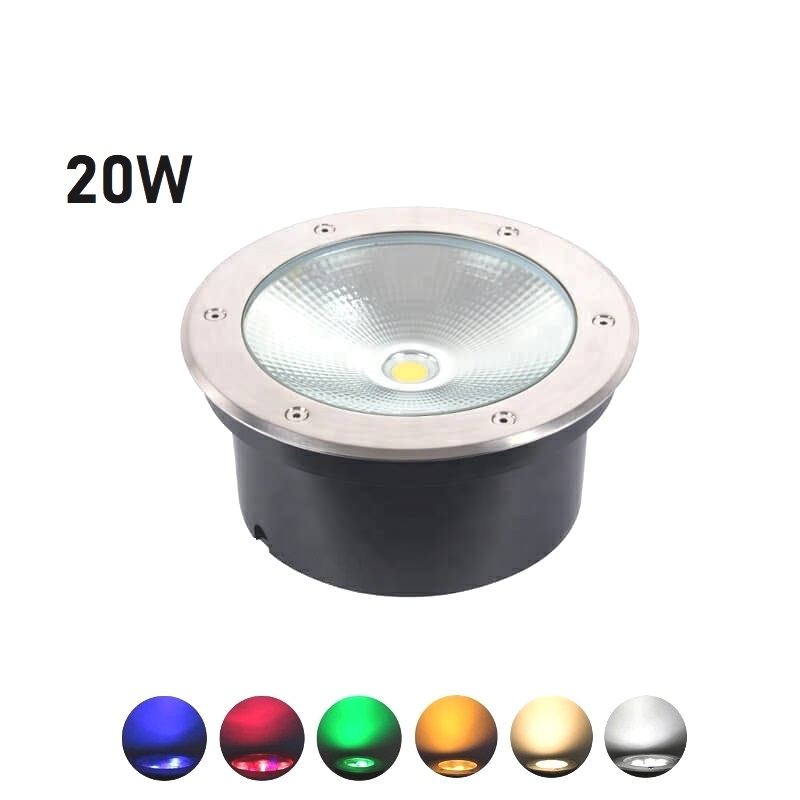 Đèn LED Âm Đất Chip COB 20W - Mã sản phẩm ZADCOB-20W