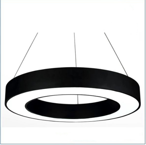 Đèn Thả Trần Văn Phòng tròn hình chữ O vành khăn, rỗng giữa đường kính 1200mm, 98W