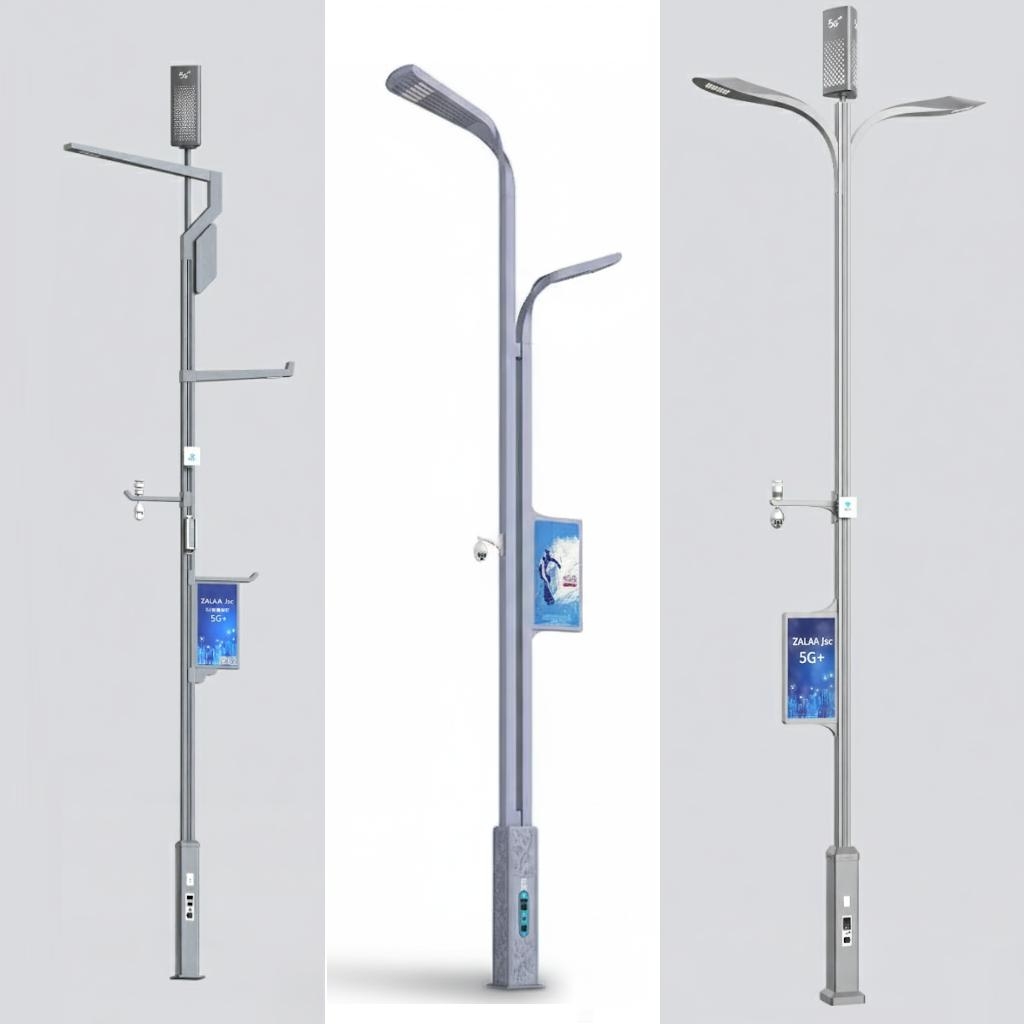 Cột Đèn Thông Minh Zalaa Dành Cho Dự Án Hướng Smart City | ZSP OEM 10