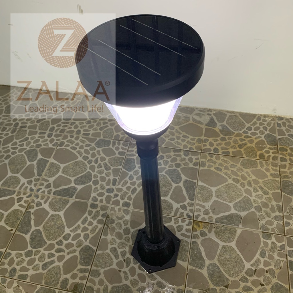 Trụ và đèn sân vườn công viên sử dụng điện mặt trời cao 1M mã sản phẩm ZGGD-4105-1 (20w)