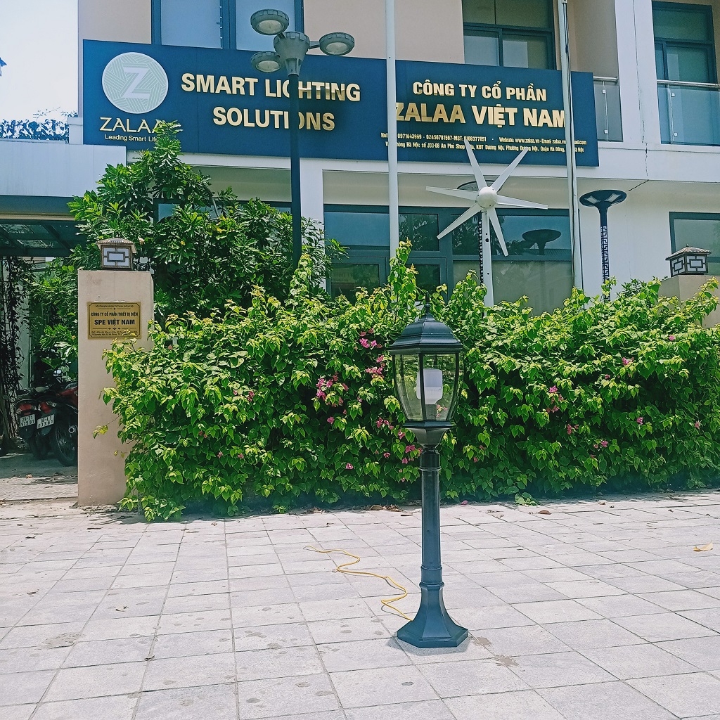 Trụ đèn sân vườn tầm thấp 1m - mã ZCV-NL1M ZALAA