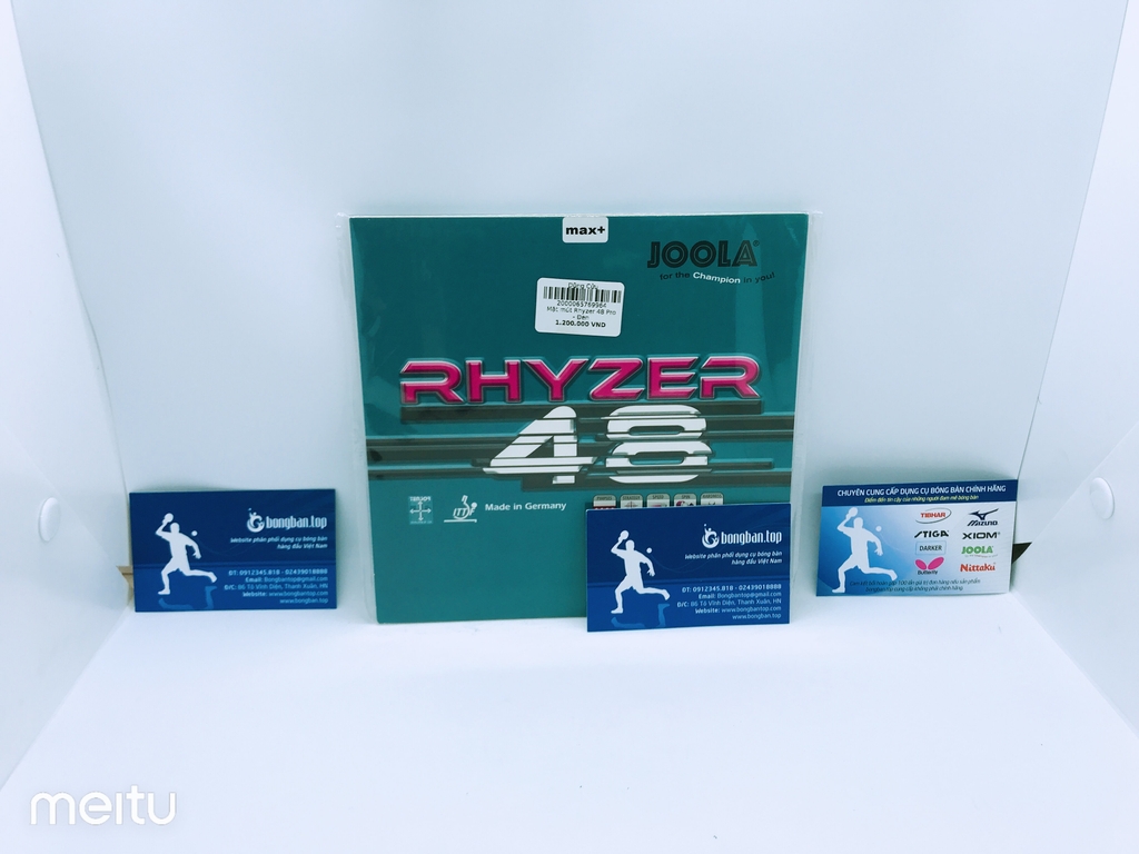 Joola Rhyzer 48-Sự hoàn hảo cho mặt vợt tấn công hiện đại. Bongban.top
