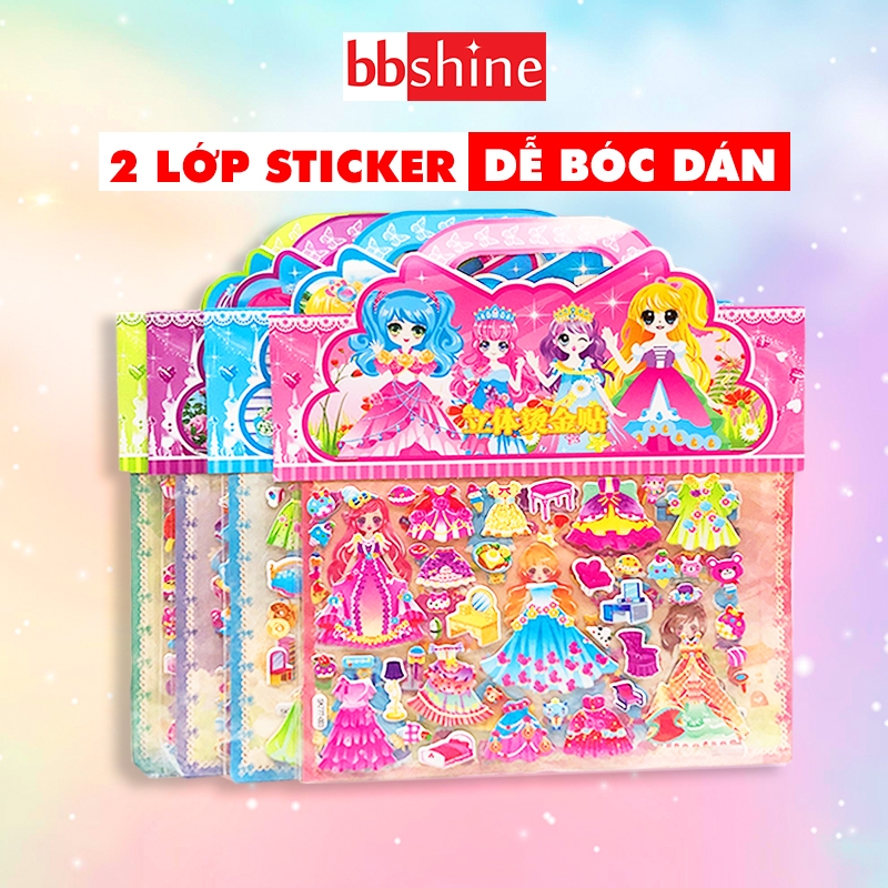 Set hình dán sticker cao cấp BBShine, Sticker công chúa phối đồ cùng các phụ kiện đáng yêu – ST004 | BBShine - Thiên đường đồ cho bé Set Hình Dán Sticker Cao Cấp Bbshine, Sticker Công Chúa Phối Đồ Cùng Các Phụ Kiện Đáng Yêu – St004 | Bbshine - Thiên Đường Đồ Cho Bé
