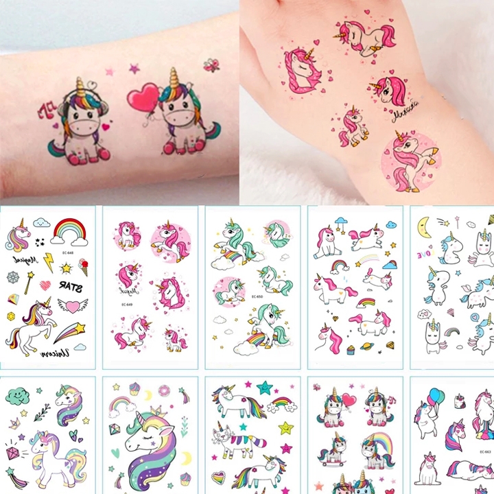 Bán Set 30 miếng dán hình xăm hình xăm dán xăm giả tattoo dán cực độc  cực đẹp  Tặng thẻ tích điểm giá chỉ 13000  Review ZimKen