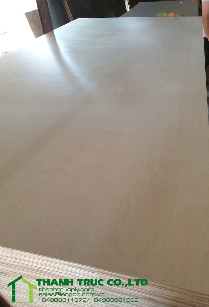 White Birch Furniture Plywood