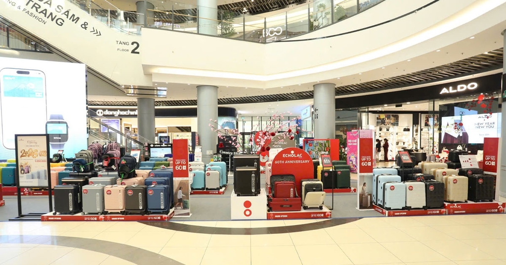 Check-in ECHOLAC Long Biên - Mua vali nhận combo quà trị giá 2.026K