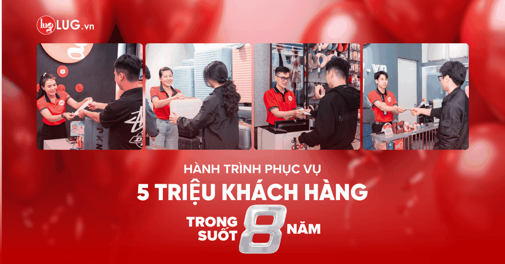 Hành trình phục vụ 5 triệu khách hàng trong 8 năm của LUG.vn