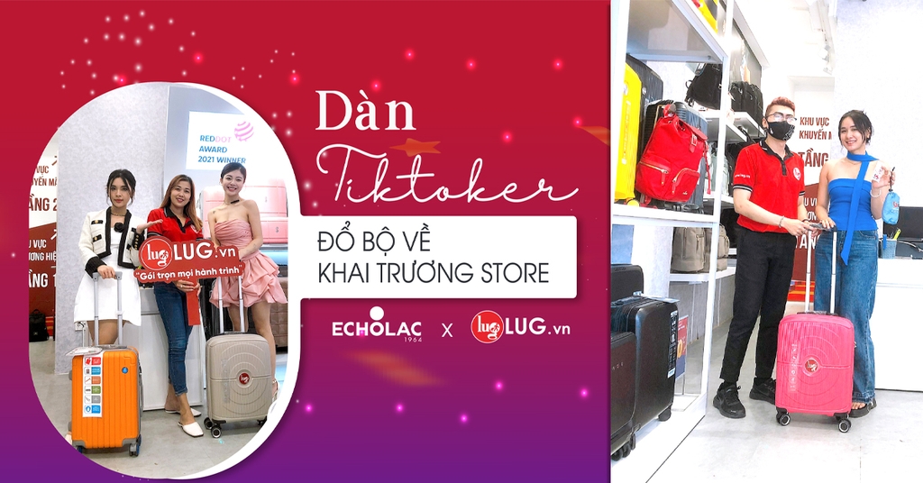 Bắt gặp dàn Tiktoker và KOLs xuất hiện tại cửa hàng thứ 68 của LUG