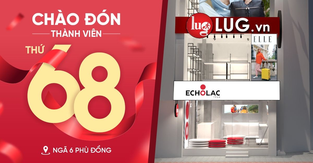 THƯƠNG HIỆU ECHOLAC “BẮT TAY” CÙNG LUG RA MẮT STORE LUG68 NGUYỄN TRÃI