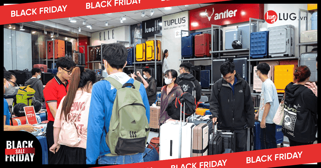 NHỘN NHỊP KHÔNG KHÍ MUA SẮM NHÂN DỊP BLACK FRIDAY