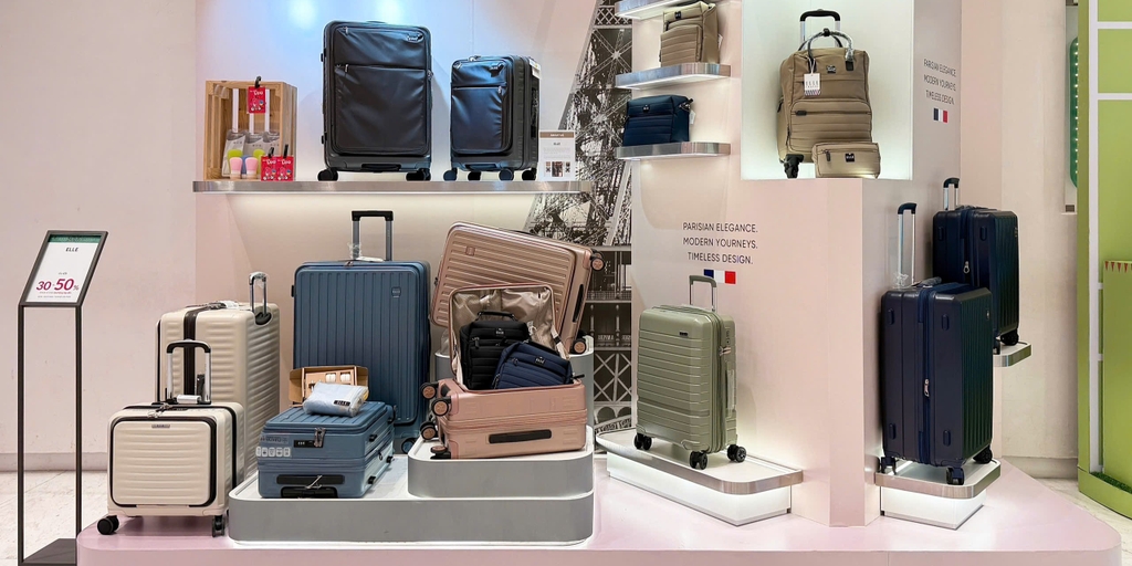 Đến Pop-Up vali ELLE chính hãng - Trải nghiệm chất lượng chuẩn quốc tế, săn quà miễn phí