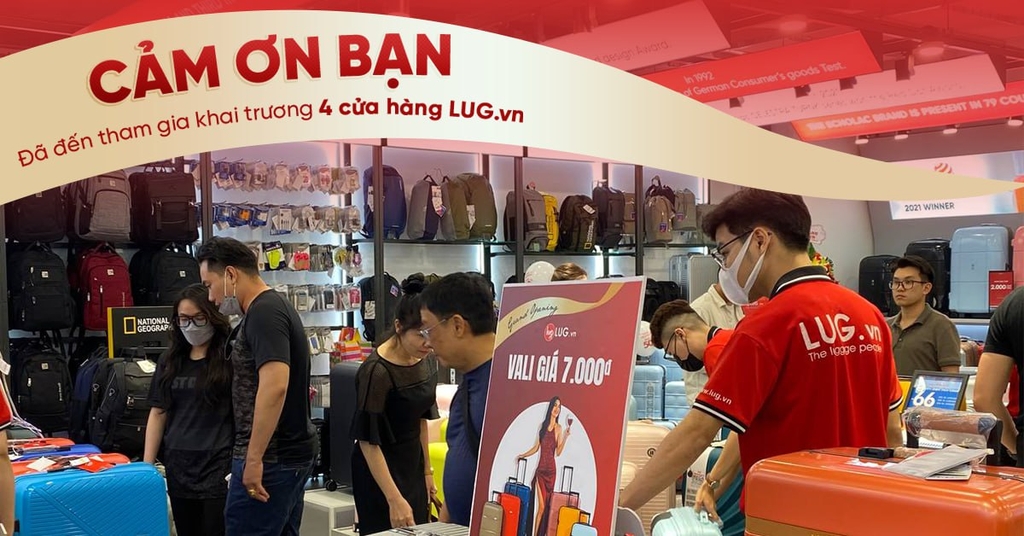 Rộn ràng không khí khai trương tại siêu sự kiện khai trương LUG.vn