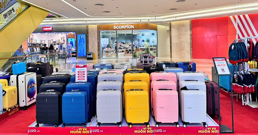 Đón đại lễ rực rỡ với ưu đãi giảm sâu 70% tại event LUG trong Vincom Trần Duy Hưng
