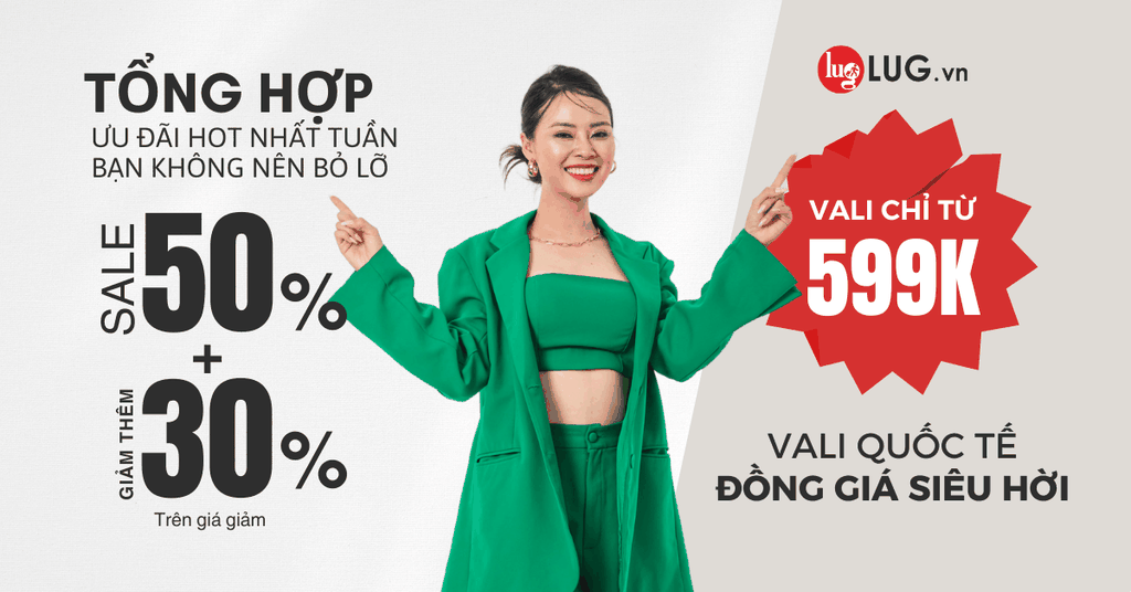TỔNG HỢP CÁC ƯU ĐÃI HOT NHẤT TUẦN CỦA LUG.vn