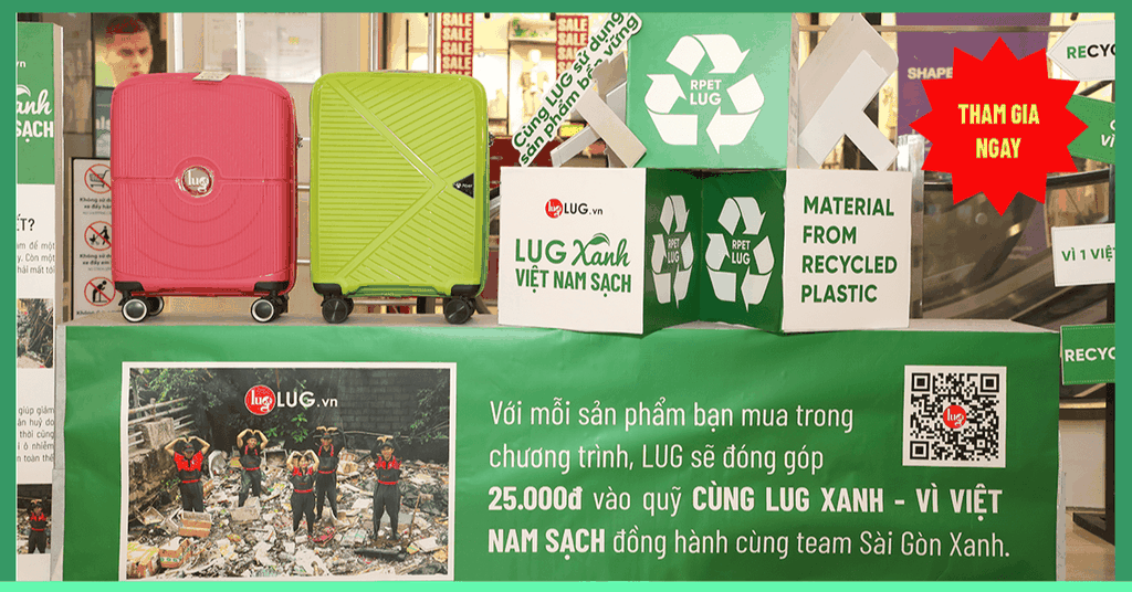 TRẠM XANH ĐẶC BIỆT CỦA LUG.VN TẠI AEON BÌNH DƯƠNG