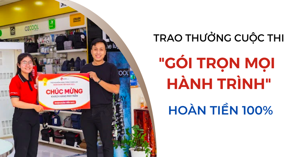 TRAO THƯỞNG CUỘC THI ‘’TRẢI NGHIỆM HÀNH TRÌNH CÙNG LUG'’