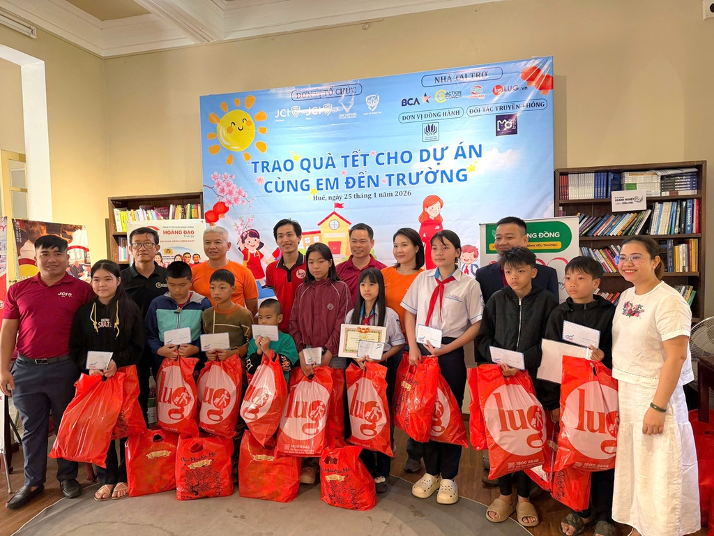 LUG Đồng Hành Cùng Ngày Hội Trao Quà Tết “Cùng Em Đến Trường” – Lan Tỏa Yêu Thương Đầu Năm