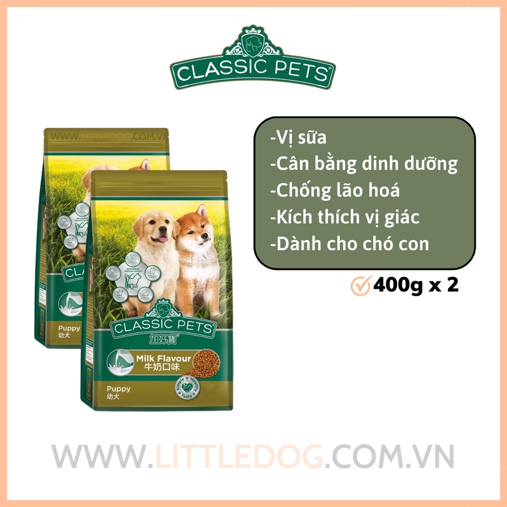 Classic Pet Cho Chó Con - Puppy Milk 500g