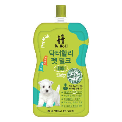 Dr.holi Sữa Tươi Cho Chó Con Ít Béo - Puppy Milk 200ml