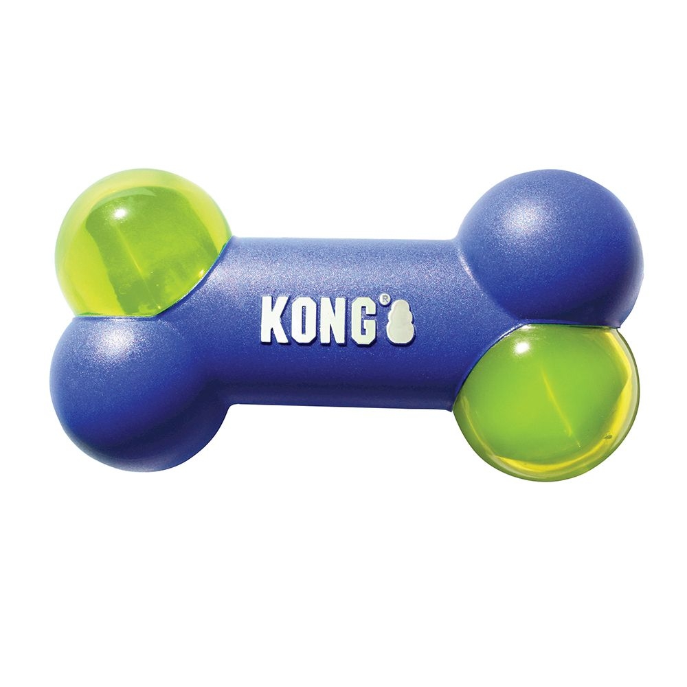 KONG Squeezz Action Bone Blue PSAB11 Lg