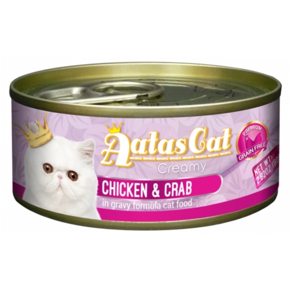 Aatas Creamy Gà&Cua - Chicken&Crab 80g