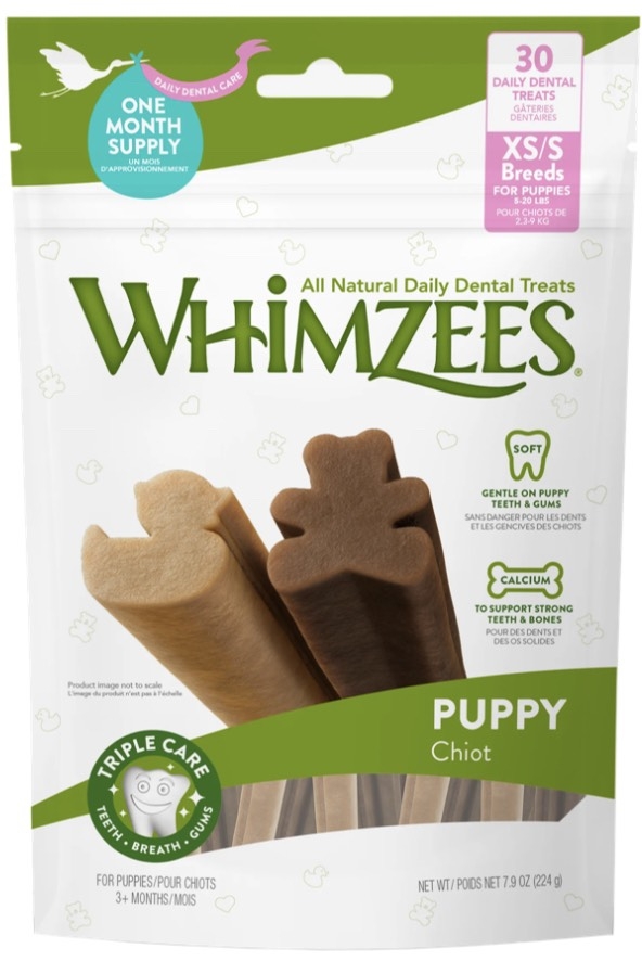 Whimzees Puppy XS/S (2-9kg) 30pcs