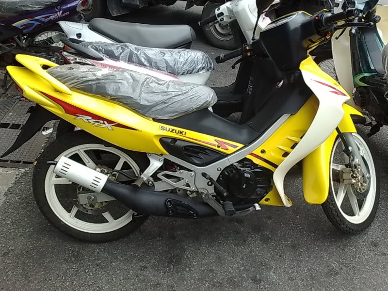 Dàn áo Suzuki RGX 2003 màu vàng  100C Parts  phụ tùng 100c