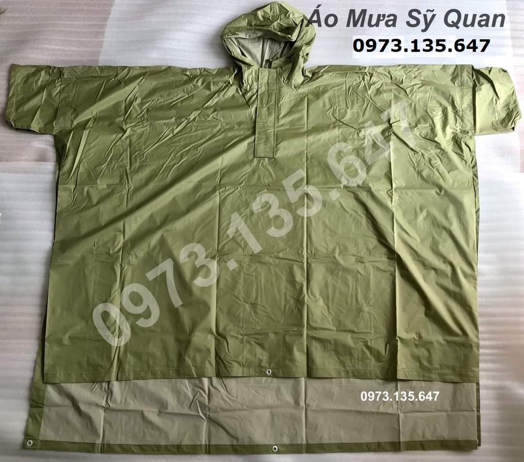 Áo Mưa Cánh Dơi Bộ Đội Shopsyquan24H.Com