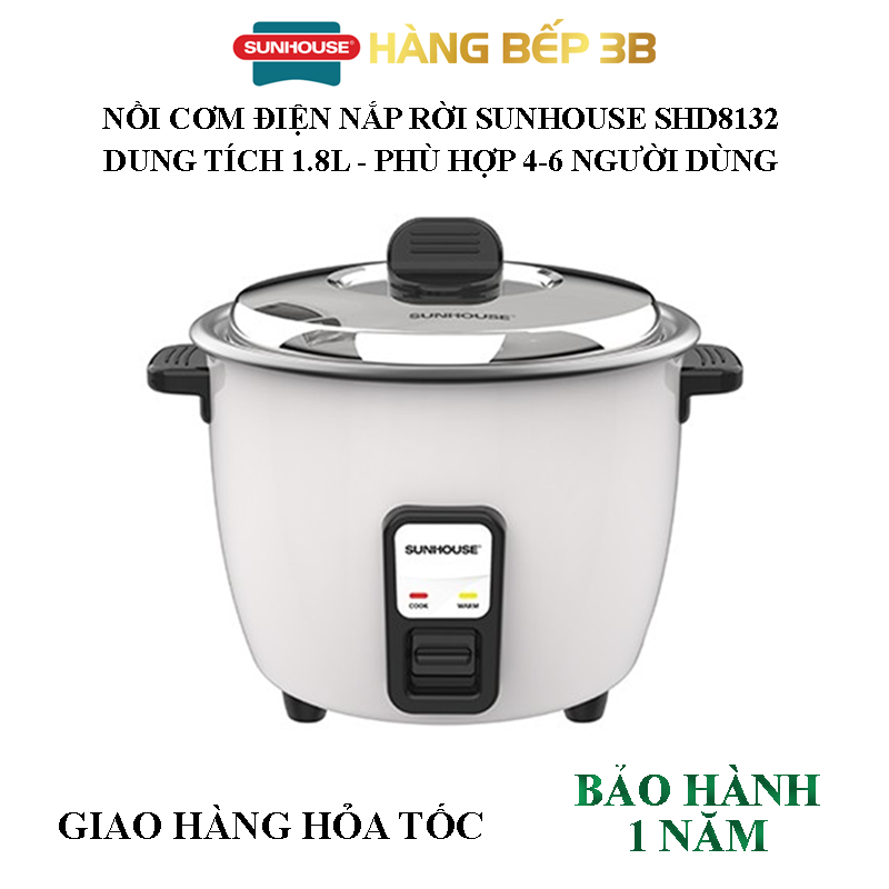 7. Mua Nồi cơm điện Sunhouse 1.8L 700W ở đâu và giá cả