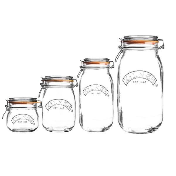 COMBO KILNER Hũ Thủy Tinh Tròn