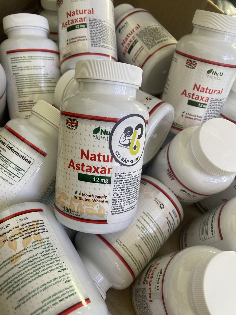 NU U NUTRITION NATURAL ASTAXANTHIN Cơ Bắp Shop