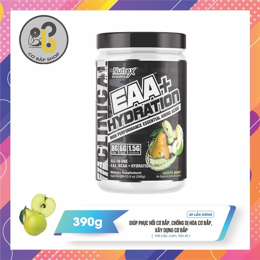 NUTREX EAA + HYDRATION - Cơ Bắp Shop