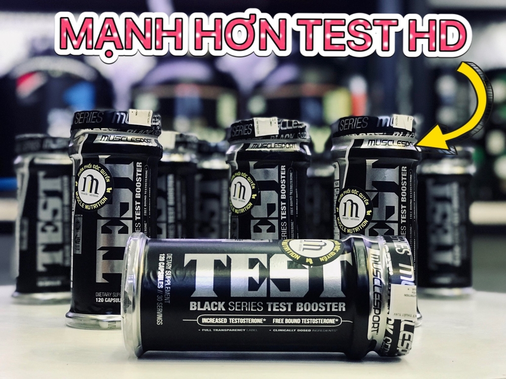 MSP TEST BLACK 120 CAPS - Cơ Bắp Shop