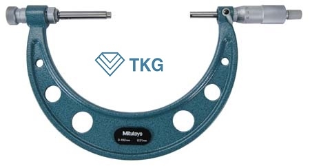 Panme đo ngoài cơ khí Mitutoyo 104-140A (với đầu đo thay đổi, 100-200mm/ 0.01mm)