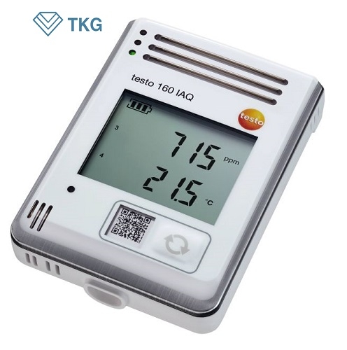 Máy đo ghi chất lượng không khí TESTO 160 IAQ (0 đến 5000 ppm, 600 đến 1100 mbar)