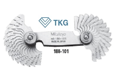 Bộ dưỡng đo ren Mitutoyo 188-101 (4-42 TPI/ 30 lá)