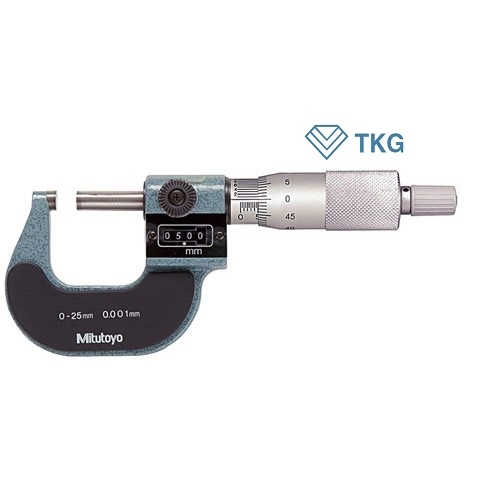 Panme đo ngoài cơ khí Mitutoyo 193-113 (có bộ đếm số cơ khí, 50-75mm/ 0.001mm)