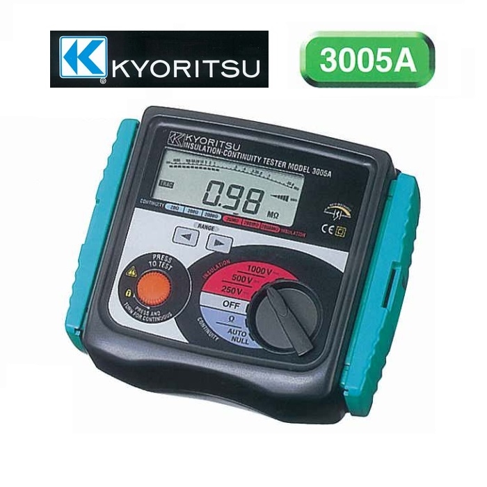 Đồng hồ đo điện trở cách điện KYORITSU 3005A (1000V/2GΩ)
