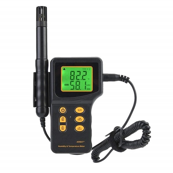 Máy đo nhiệt độ, độ ẩm không khí SMARTSENSOR AR847 (có đo kiểu K)