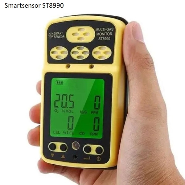Máy Đo Đa Khí SMARTSENSOR ST8990 (O2-CO-H2S-LEL)