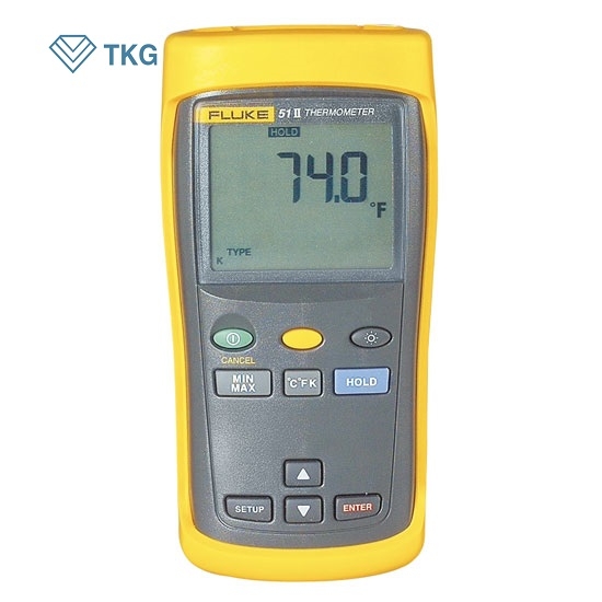 Máy đo nhiệt độ tiếp xúc 1 kênh Fluke 51-II (51-2)